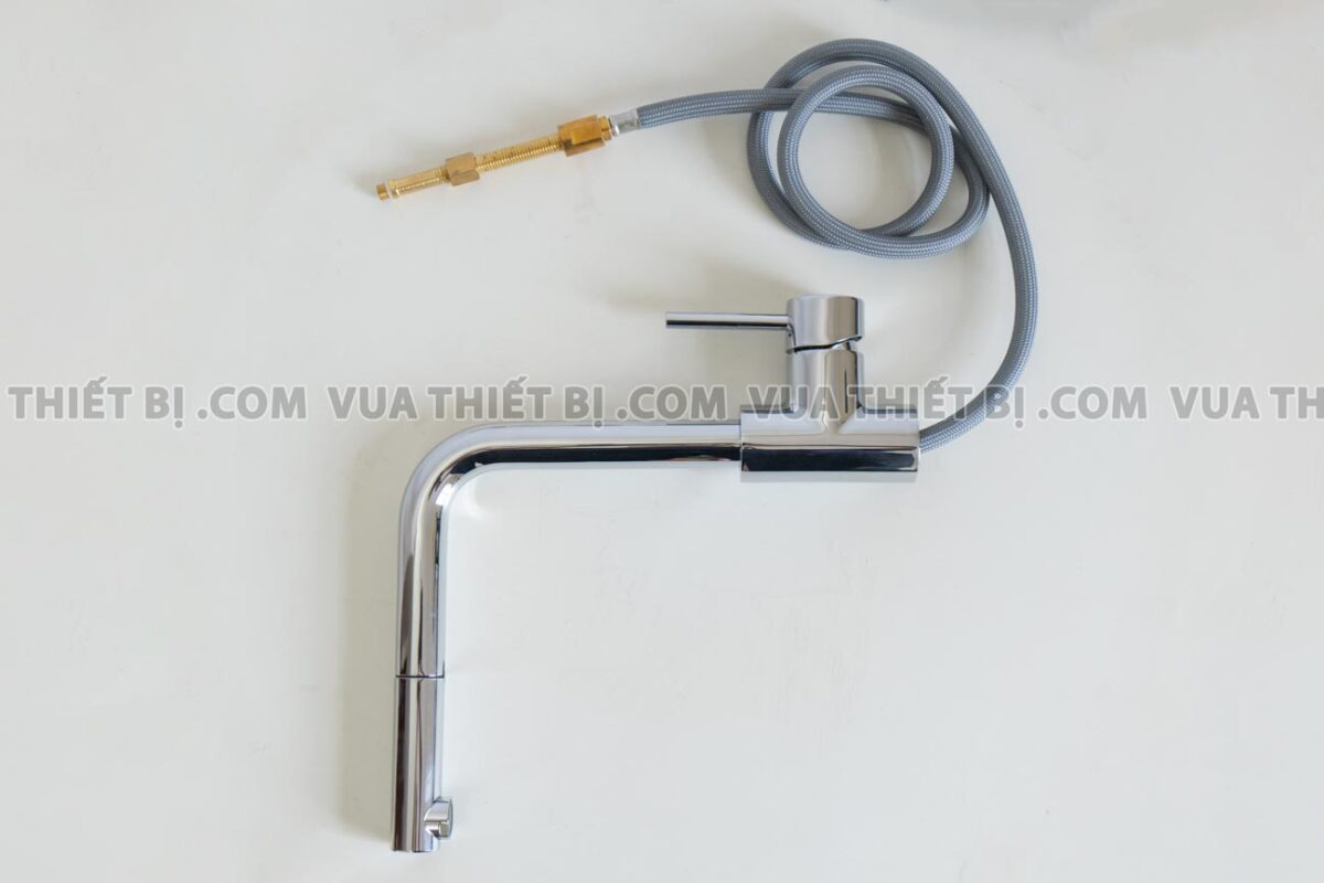 Vòi rửa bát BLANCO MILA-S Chrome nóng lạnh rút dây - Ảnh 3