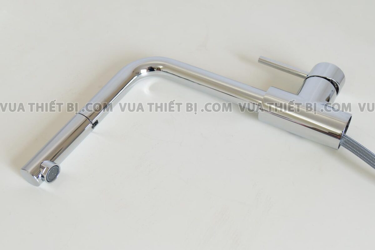 Vòi rửa bát BLANCO MILA-S Chrome nóng lạnh rút dây - Ảnh 9