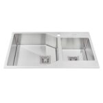 Chậu rửa bát inox MALLOCA MS610T 2 hố