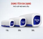 Bình nóng lạnh RAPIDO OBEL RON-D 30L lít ngang gián tiếp 2500w - Ảnh 3