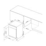 Máy rửa bát MALLOCA MDW14S08SI bán âm tủ - Ảnh 2