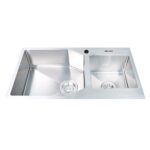 Chậu rửa bát inox MALLOCA MS610A 2 hố