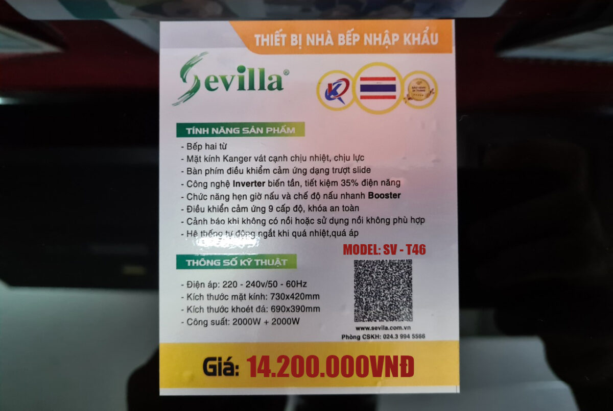 Bep tu doi SEVILLA SV T46 10
