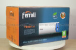 Binh nong lanh Ferroli Verdi AE 15L 20L 30L lit ngang gian tiep 2500w