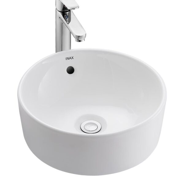 Chau rua mat lavabo INAX L 295V dat ban