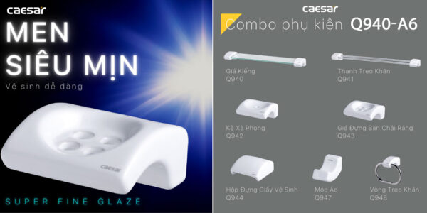Gia ban chai CAESAR Q943 4 lo 1