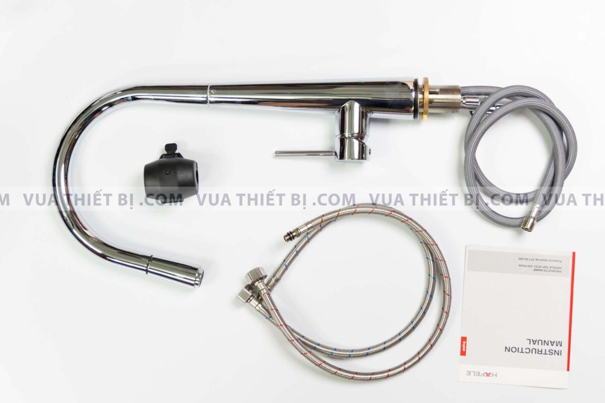 Hinh anh thuc te Voi rua bat HAFELE HT21 CH1P245 577.55.220 nong lanh rut day 2