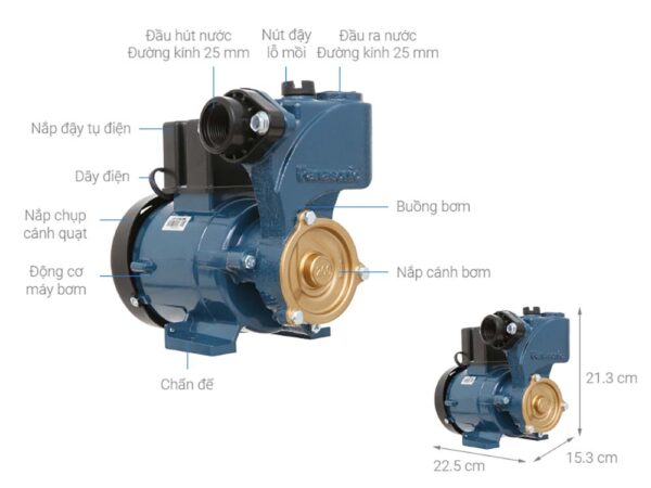 Máy bơm nước đẩy PANASONIC GP 200JXK SV5 (1)