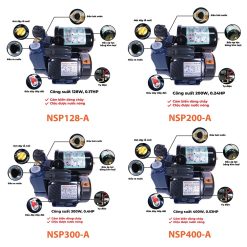 Máy bơm tăng áp NANOCO NSP300 A nước nóng điện tử (5)