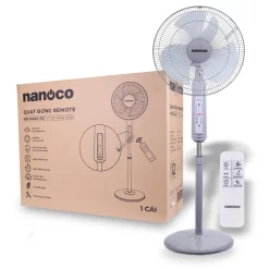 Quạt cây NANOCO NSF1602G RC xám (5)