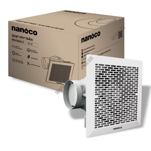 Quạt hút NANOCO NCV2020 C âm trần (5)