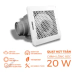 Quạt hút NANOCO NFV2521 âm trần (4)
