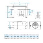 Quạt hút PANASONIC FV 23NL3 Cabinet (2)