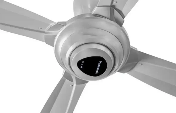 Quạt trần Panasonic F 56MZG SS 4 cánh bạc điều khiển (2)