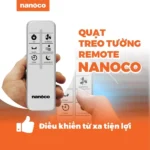 Quạt treo tường NANOCO NWF1610RC BL xanh (5)