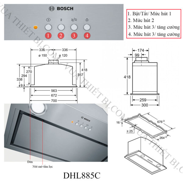 THÔNG-TIN-MÁY-HÚT-MÙI-BOSCH-DHL885C-SERIE-6