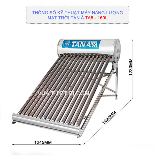 Thong so ky thuat May nang luong mat troi Tan A TA8 160L 1