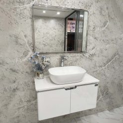 Tu chau lavabo  RINOX V5A8000WHITE inox 3