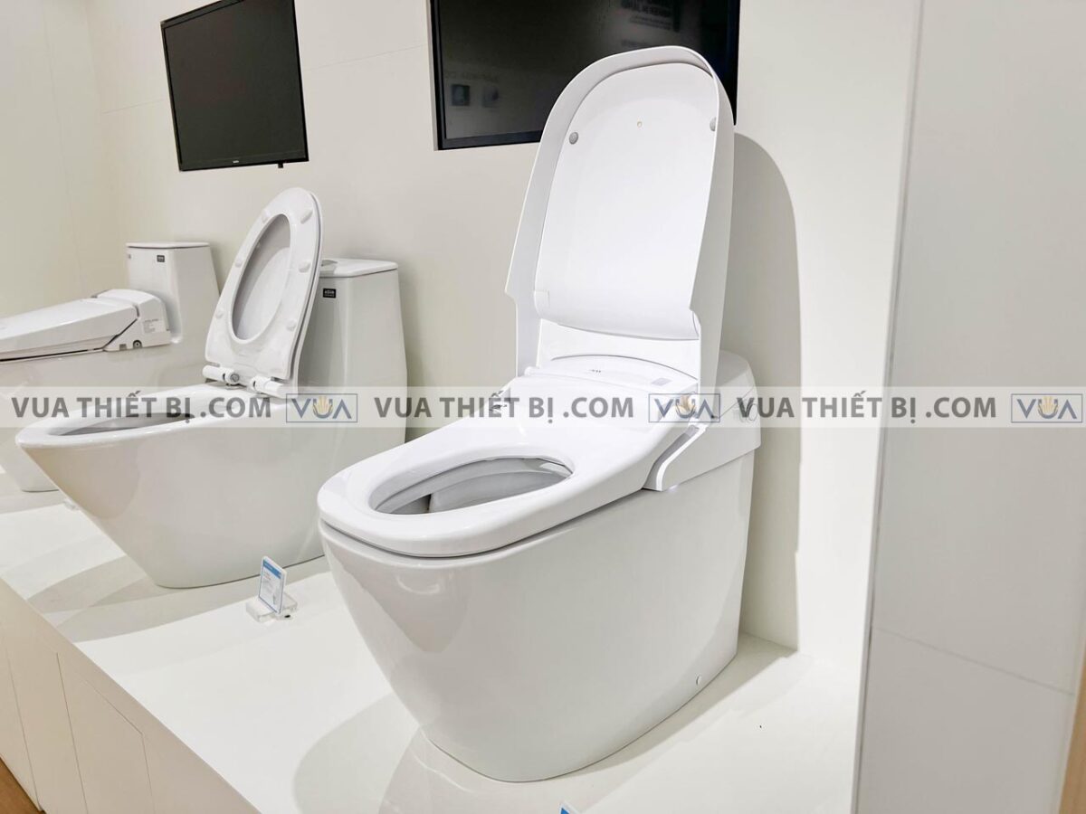 anh thuc te bon cau 1 khoi inax satis g ac g216vn aqua ceramic nap rua dien tu 11