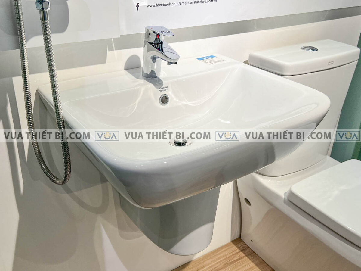 anh thuc te chau lavabo american standard wp 1511 treo tuong chan wp f712 voi wf 0301 3