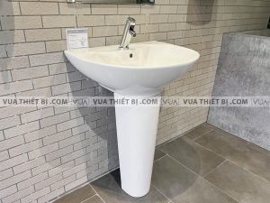anh thuc te voi chau lavabo inax amv 90 cam ung dung pin chi lanh 2