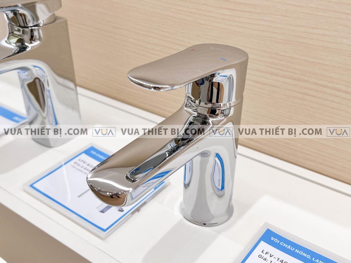 anh thuc te voi chau lavabo inax lfv 1112s nong lanh 3