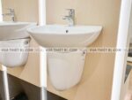 anh thuc te voi chau lavabo inax lfv 212s nong lanh 1