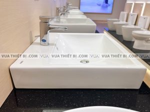 anh thuc te voi chau lavabo inax lfv 5002s ecohandle nong lanh 2