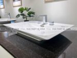 anh thuc te voi chau lavabo inax lfv 5010s nong lanh 3 lo 3