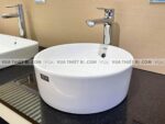 anh thuc te voi chau lavabo inax lfv 502sh co cao nong lanh 2