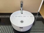 anh thuc te voi chau lavabo inax lfv 502sh co cao nong lanh 3