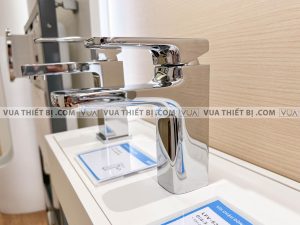 anh thuc te voi chau lavabo inax lfv 632s 2 nong lanh 4