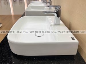 anh thuc te voi chau lavabo inax lfv 632s nong lanh 2