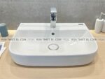 anh thuc te voi chau lavabo inax lfv 632s nong lanh 5