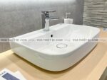 anh thuc te voi chau lavabo inax lfv 632s nong lanh 6