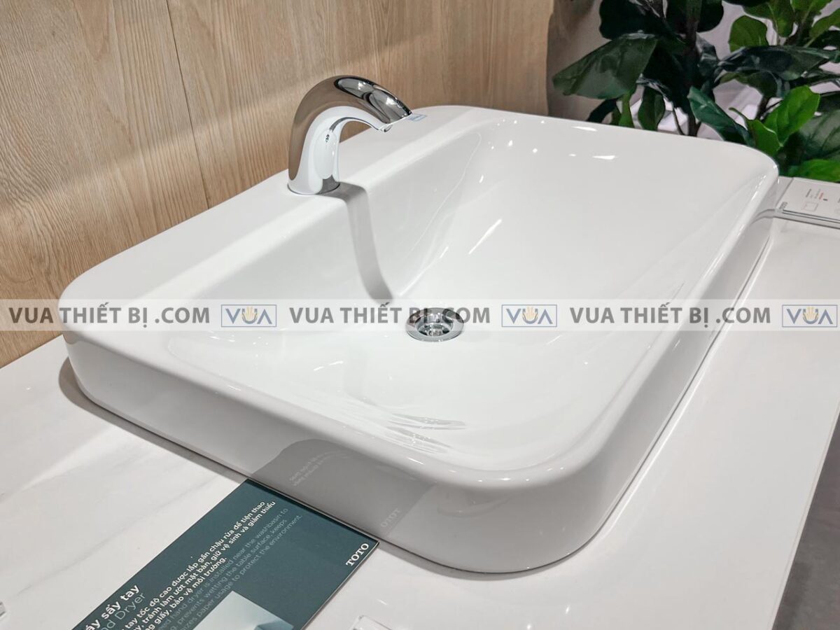 anh thuc te voi chau lavabo toto ten40anv900 tn78 9v900 hap004a cam ung nuoc lanh pin 1 1