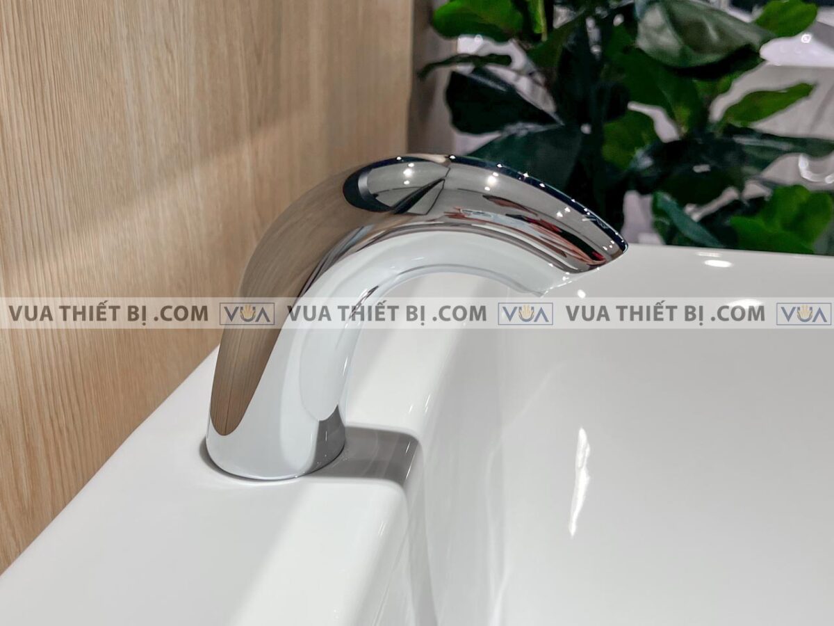 anh thuc te voi chau lavabo toto ten40anv900 tn78 9v900 hap004a cam ung nuoc lanh pin 2 1