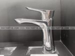 anh thuc te voi chau lavabo toto tlg01301v nong lanh go 1