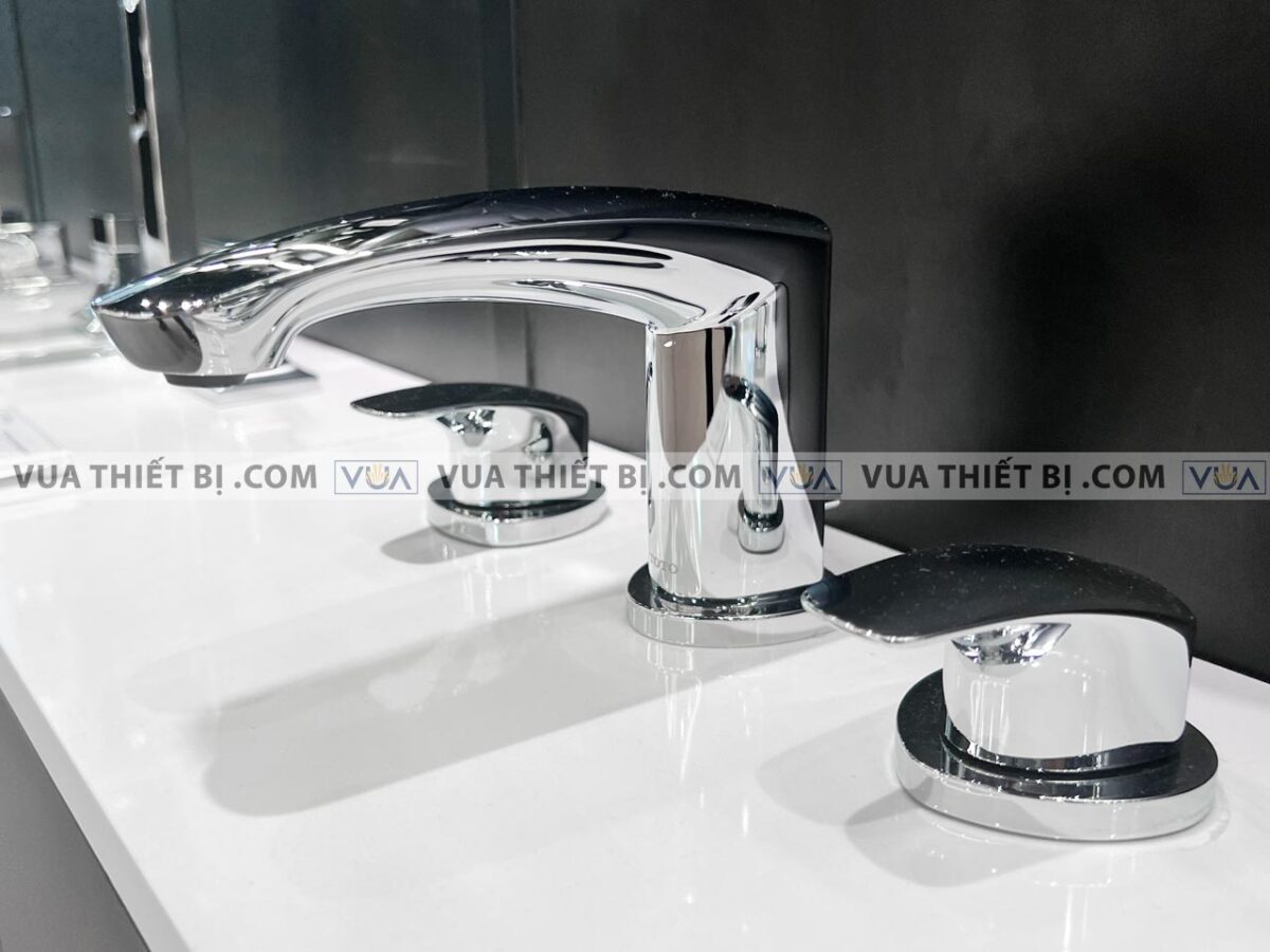 anh thuc te voi chau lavabo toto tlg09201b nong lanh 3 lo gm 2