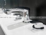 anh thuc te voi chau lavabo toto tlg09201b nong lanh 3 lo gm 2