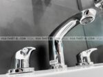 anh thuc te voi chau lavabo toto tlg09201b nong lanh 3 lo gm 5