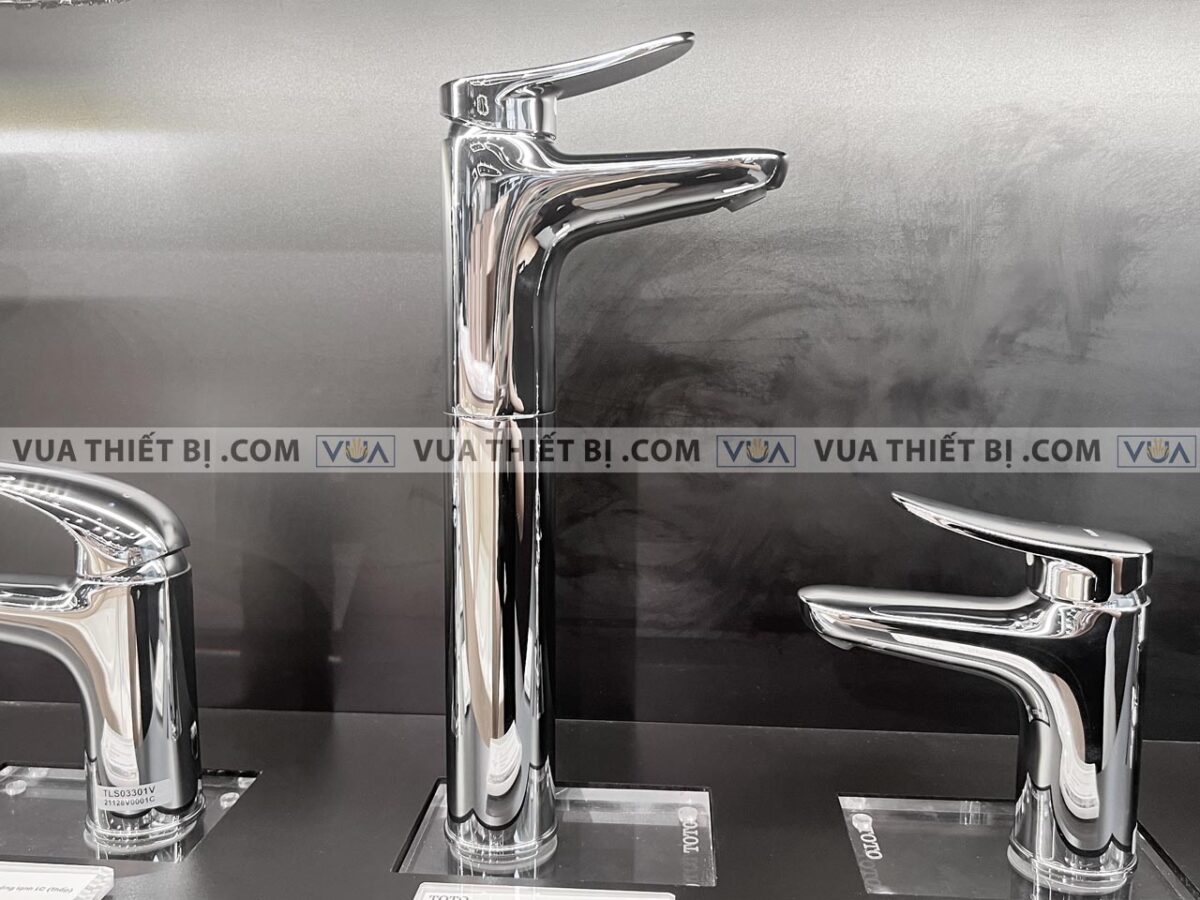 anh thuc te voi chau lavabo toto tls04306v co cao nong lanh lf 1