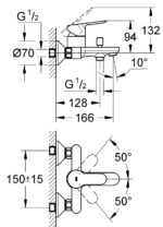 ban ve bo tron sen tam grohe bauedge 32820000