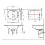 ban ve bon rua mat lavabo inax al20948v