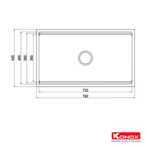 ban ve chau rua bat inox konox kn7644su