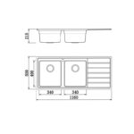 ban ve chau rua bat inox konox ks11650 2b ban phai