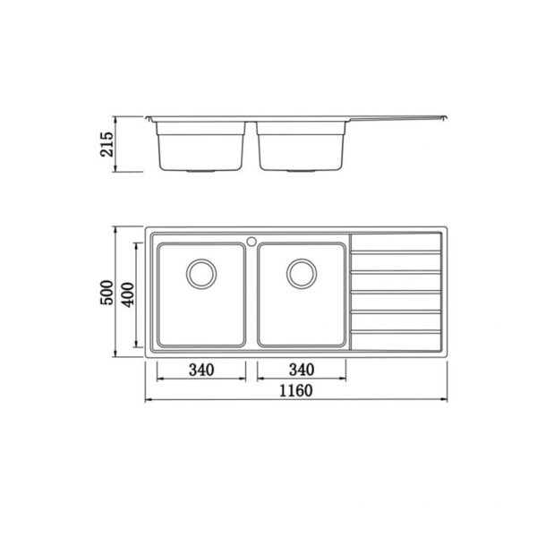 ban ve chau rua bat inox konox ks11650 2b ban phai