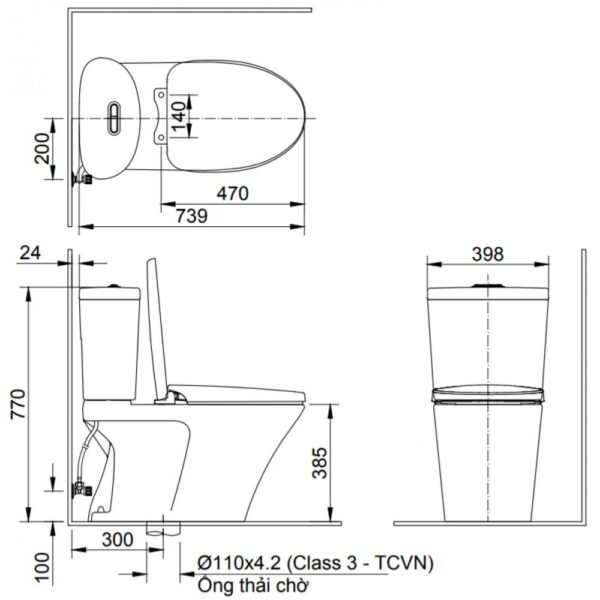 ban ve ki thuat bon cau inax ac 700van 2 khoi xa nhan aqua ceramic 2
