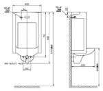 ban ve ki thuat bon tieu nam american standard wp 6506 cam ung treo tuong