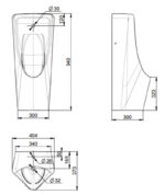 ban ve ki thuat bon tieu nam american standard wp 6605 lynbrook dat san
